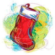 christmas stocking N13