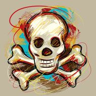 Colorful Skull