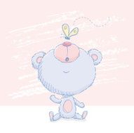 Teddy bear and Butterfly friend N2