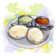 Indian Dish Idli