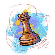 White Chess Rook