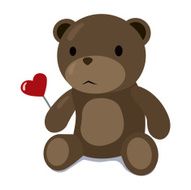 Teddy Bear With Heart N11