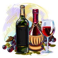 Wine Bottles N10