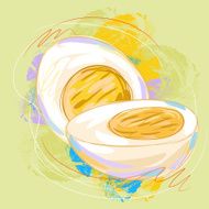 Fresh boiled Eggs N2
