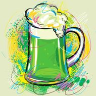 Green Beer for St Patrick&#039;s Day