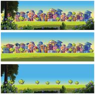 Beautiful City Background Banner