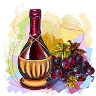 Italian Wine Bottle