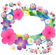 Beautiful Floral Frame N8