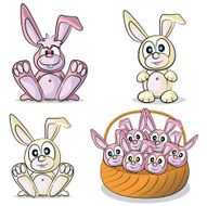 Rabbit Cartoon Collection N2