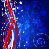 Beautiful Patriotic Background N14