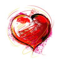 Colorful heart N9