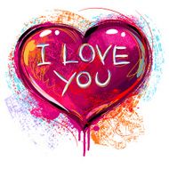 Colorful heart N12
