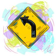 Road sign N21