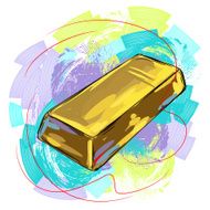 Gold bar N5