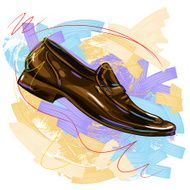Leather shoe N5