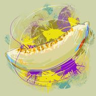 Tasty Melon slice