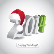 Happy Holidays greeting card design N2