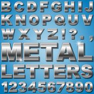 Metal Letters N6