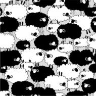 pattern of pretty sheep N11
