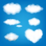 Big Set Of Clouds