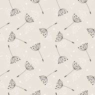 Dandelions seamless pattern N2