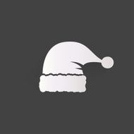 Santa cap icon
