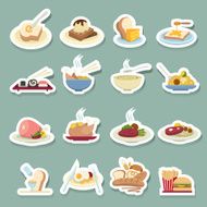 food icons sticker N2