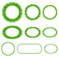 Set of grass frameworks N2