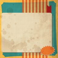 Vintage Background with Grunge Texture
