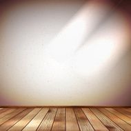 Light wall with a spot illumination EPS 10