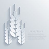 Vector wheat background Eps10