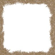 dry grass frame