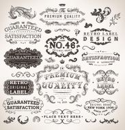vintage labels N73