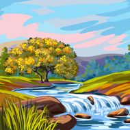 Beautiful Autumn Landscape N29