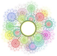 Dandelions background N4