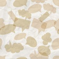 pattern with speech bubbles