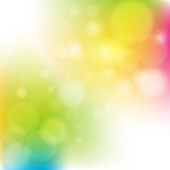 Abstract summer lights background