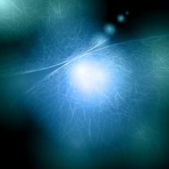 Abstract background Vector glowing lines
