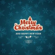 Vintage Christmas card N46
