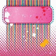 Multicolor Grunge background A vintage poster