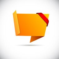 Origami orange wallpaper N2