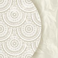 vector winter retro background