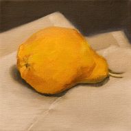 Pear Oil Painting
