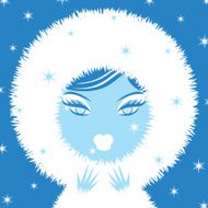 Fashionable Winter Woman N2
