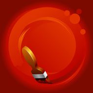 artistic orange background