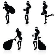 Christmas Silhouettes N14