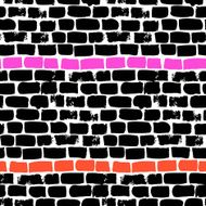 Multicolor striped pattern with brushed lines N2