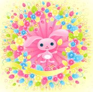 Pretty Easter bunny N2