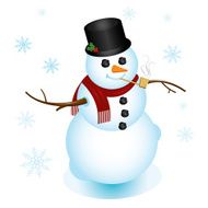 Classy Snowman