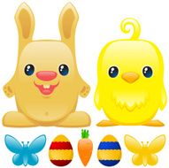 Easter design elements N4